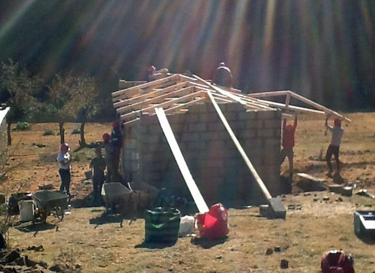 Students at Work in Lesotho